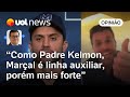 Pablo Marçal acusa Boulos e age como um 'Padre Kelmon mais forte', diz Tales Faria