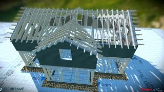 ArchiFrame Demo: Archicad Framing Add-On (ENG) - Structural BIM Extension