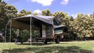 Bushwakka Sundowner 4x4 Off road Caravan | Bush Fan Canopy