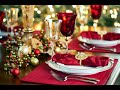 Christmas Table Decoration Ideas