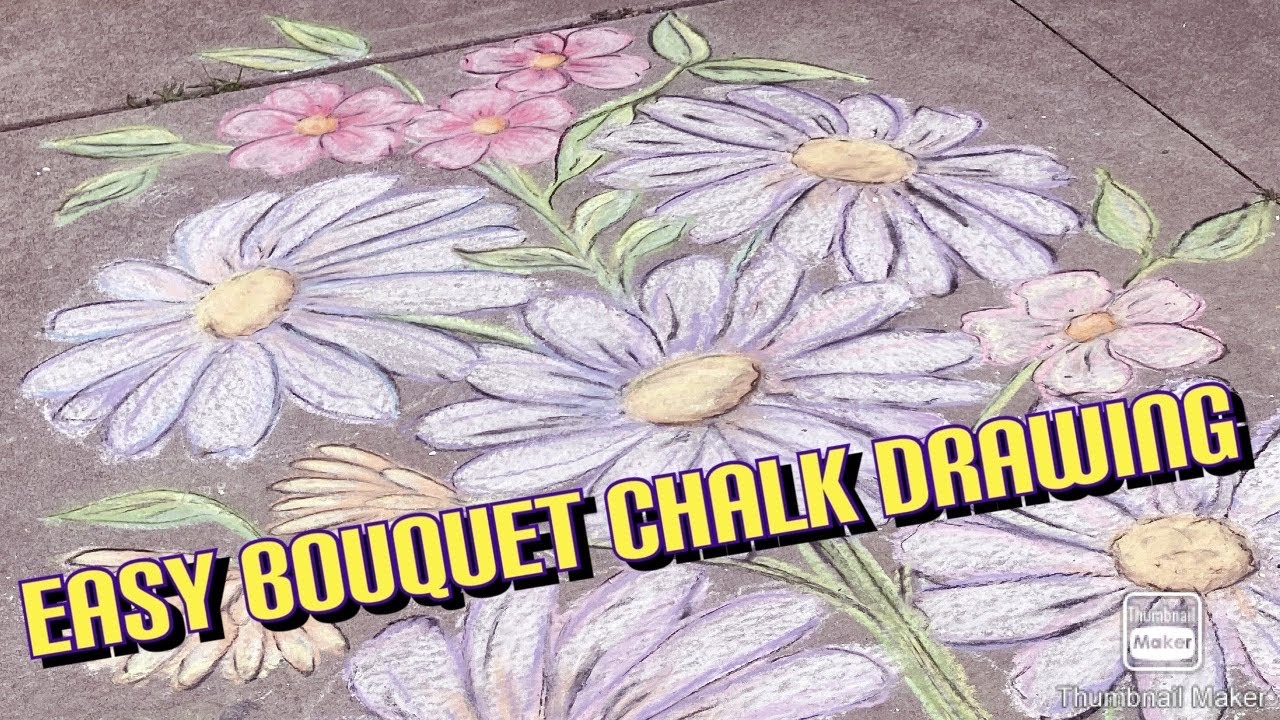 Easy Chalk Drawing Tutorial Youtube