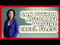 Can Python Automate Writing Excel Files? - Python Code School