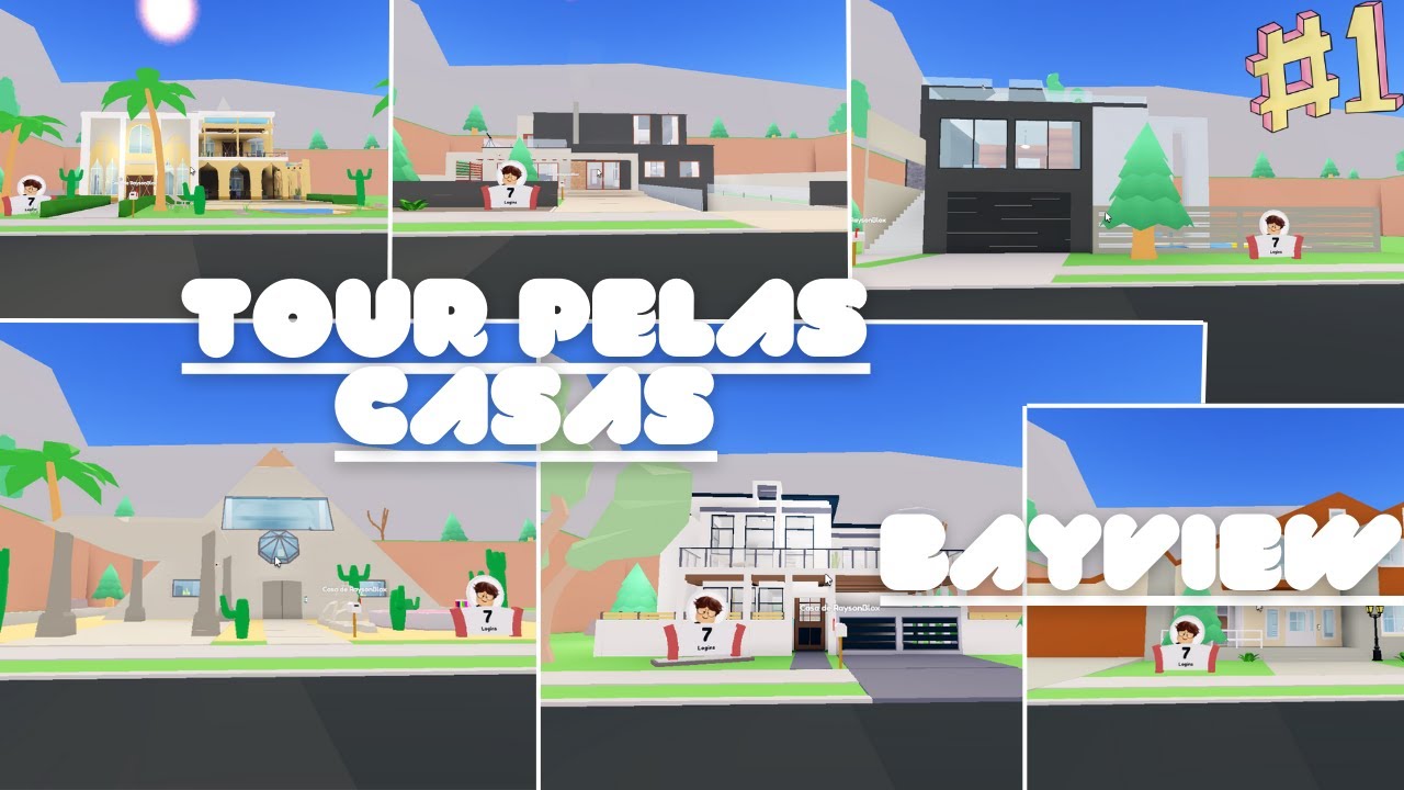 TOUR PELAS CASAS🏡DO BAYVIEW (BayView Rp) #roblox - YouTube