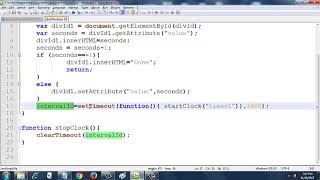 Countdown Timer in JavaScript