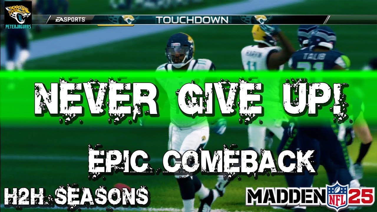 MUT 25 - Never Give Up! INSANE Comeback! "Madden Ultimate Team 25" "H2H ...