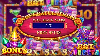 THE IMPOSSIBLE JUST HAPPENED...HUGE WIN ON HOT FIESTA SLOT! (R75 SPINS)