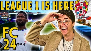 LEAGUE 1 IS HERE! | FC24 Road To Glory Modded Career Mode