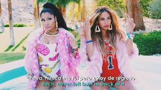 Nicki Minaj - Feeling Myself ft. Beyoncé // Lyrics + Español // Video Official