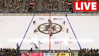 NHL LIVE🔴 Ottawa Senators vs Boston Bruins - 20th February 2023 | NHL Full Match - NHL 23