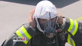 Hartford firefighters try out hoods for added protection