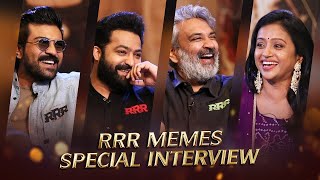 RRR Movie Team Interview With Anchor Suma || Jr NTR || Ram Charan || Rajamouli || NS