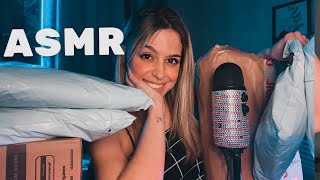 ASMR COM A LOUCA DAS COMPRAS ONLINE (sons de embalagem)