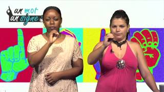 UN MOT, UN SIGNE / apprendre la langue des signes avec KTV #4