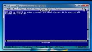 SEE QBASIC Modular Programming Video Tutorial