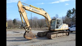 Kobelco Mark IV SK200LC Hydraulic Excavator Online at Tays Realty \u0026 Auction, LLC