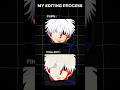 My editing process #aftereffects #editing #jjk #jujutsukaisen #anime #wizzy tutorial