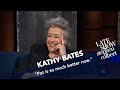 Kathy Bates: Never Share A Joint With A Stranger, Especially Bill Maher