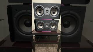 JVC RX-212 Stereo Receiver  Speaker Experience👉Polk Audio TSi200 Bookshelf Speakers