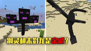 【我的世界-Minecraft】末影龙变成了一条虫子？末影龙和凋灵互换了身体！