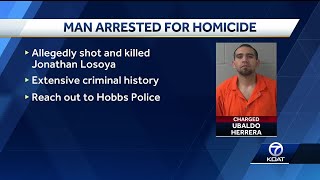 Police arrest murder suspect in Hobbs