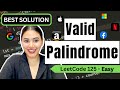 Valid Palindrome - LeetCode  125 - Python