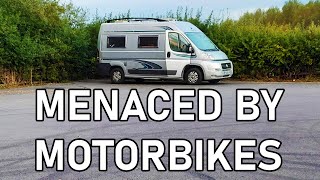 MENACED BY MOTORBIKES - Cleethorpes Country Park \u0026 Beach