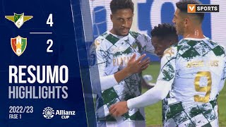 Highlights | Resumo: Moreirense 4-2 Estrela Amadora (Taça da Liga 22/23 - Fase 3 - Jornada 2)