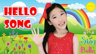 Hello Song Hello Hello How Are You with Lyrics and actions | Hello Song for Kids by Sing with Bella