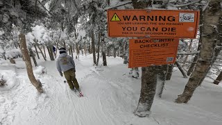 x pov: skiing all the terrain at mount snow - 2/9/25