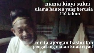 ulama sepuh pandeglang cerita tentang wali Allah asal Lopang banten