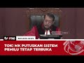 [BREAKING NEWS] Tolak Permohonan, MK Putuskan Sistem Pemilu Terbuka | tvOne