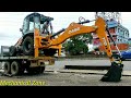 new case 770fx unloading of case backhoe loader 770fx bs4 machine