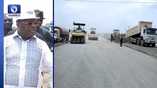 Dave Umahi Inspects Road Projects In Rivers, Happy With Level Of Work
