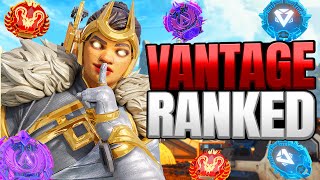 High Level Vantage Ranked Gameplay - Apex Legends (No Commentary)