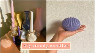 DIY trendy candles | Aboutzoelee