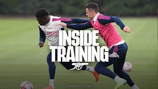 INSIDE TRAINING | Drills, rondos and some 'Invincible' guests | Getting set for Southampton