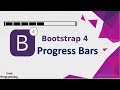 Bootstrap 4 Tutorial : Progress Bars