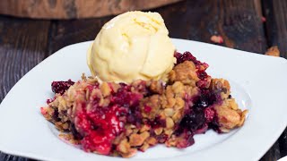 Berry Crumble - Berry Crisp