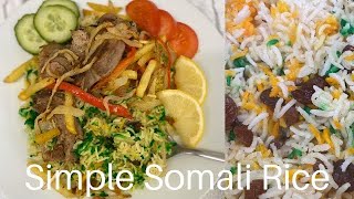 No Fuss  Somali Rice | Daryeel Kitchen