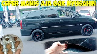 cara ceperin mobil innova, untuk harian ceper manis aja, biar gak gasruk saat full muatan