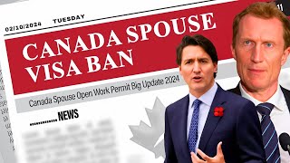 Canada to Reduce Spousal Open Work Permits by Over 100,000 in the Next Three Years