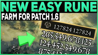 Elden Ring BEST RUNE FARM Patch 1.06 - 20+ Million Runes Easy! NEW Glitch Fast Rune Farm Exploit