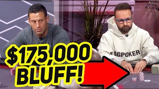 Daniel Negreanu Fires $175,000 Bluff vs Garrett Adelstein on High Stakes Poker