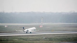 Düsseldorf Airport | Eurowings Bombardier CRJ 900 takeoff at Düsseldorf Flughafen | Dus Spotter