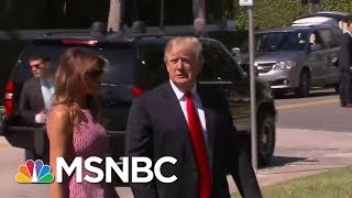 President Donald Trump Contradicts Himself With US Border Claims | Morning Joe | MSNBC