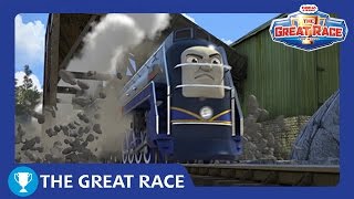 The Great Race: Vinnie of North America | The Great Race Railway Show | Thomas & Friends