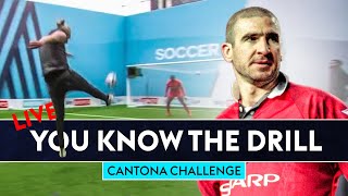 Jimmy Bullard smashes Eric Cantona goal recreation challenge! | You Know The Drill LIVE!