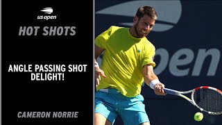 Cameron Norrie Hits PERFECTLY Angled Winner | 2022 US Open