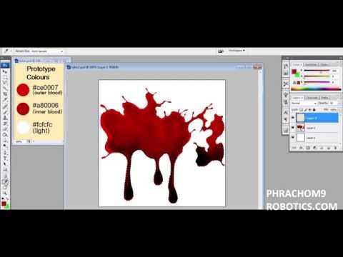 blood - photoshop tutorial blood - photoshop tutorial