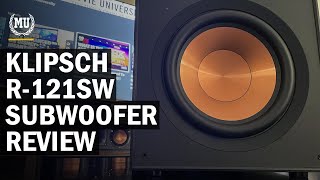 Klipsch R-121SW Subwoofer Review | Klipsch R-121SW vs Polk PSW10 | Are Klipsch Speakers Worth It?